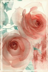 pink roses