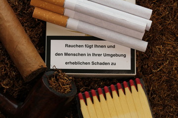 Rauchen warnung