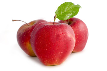 Obraz na płótnie Canvas Red apples
