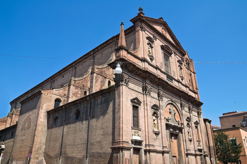 Church of St. Domenico. Ferrara. Emilia-Romagna. Italy.