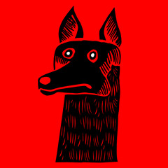 fox vector illustration