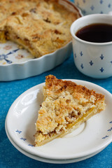 Orange pie with cardamom