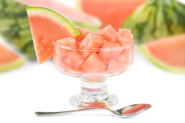 Wassermelonen Nachtisch