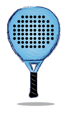 vector de raqueta padel: vector de stock (libre de regalías) 1173952117