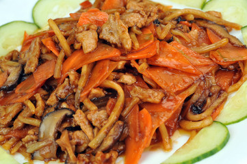 steamed vegetables