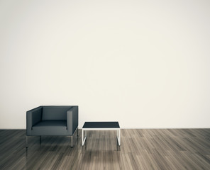 minimal modern interior couch