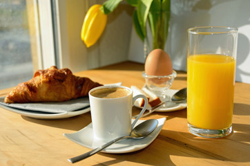 Breakfast au soleil
