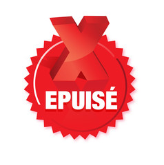 bouton article épuisé