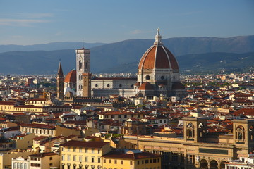 Fototapeta na wymiar Florencja, stolica Toskanii