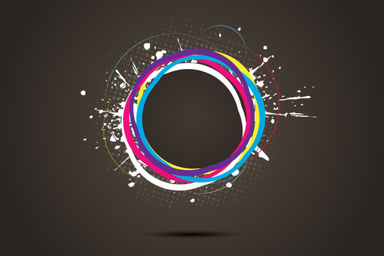 Abstract Circular Background