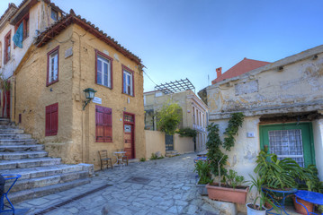 Traditional houses in Plaka,Athens - 38919425