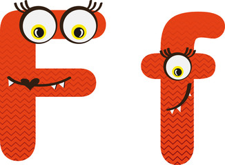 Monster ABC - f