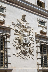 Bentivoglio Palace. Ferrara. Emilia-Romagna. Italy.
