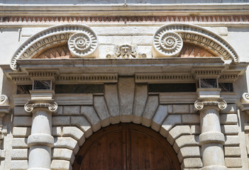 Obraz premium Bentivoglio Palace. Ferrara. Emilia-Romagna. Italy.