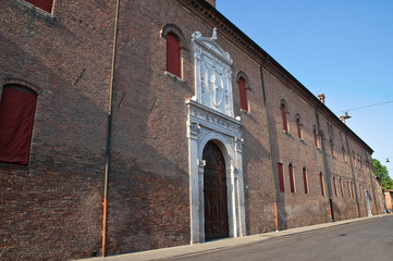Schifanoia Palace. Ferrara. Emilia-Romagna. Italy.