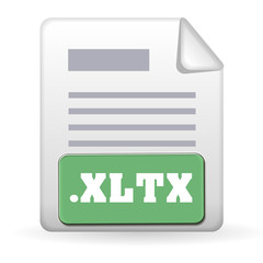 Folder Icon - .XLTX