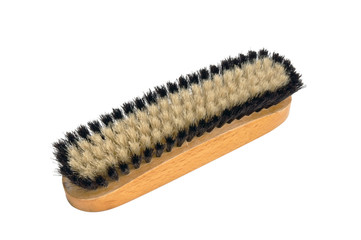wooden soft body brush