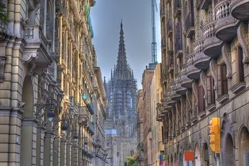 Papier Peint photo Barcelona Barcelona cathedral