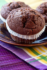 chocolate muffins