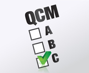 QCM : question choix multiple