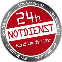 24h Notdienst - Service Rund um die Uhr