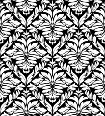 Damask seamless background