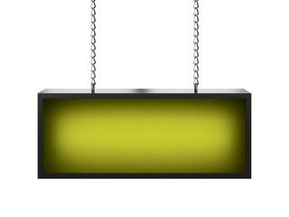 Yellow lightbox