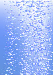 Bubbles in water