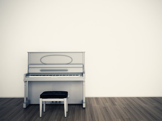 Pianio empty room