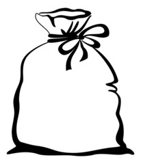 Bag empty, pictogram