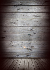 old grunge interior.