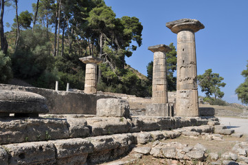 Grecia. Olimpia Tempio di Heraion