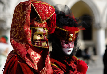 Venetian carnival costumes