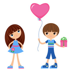 Children with balloon heart