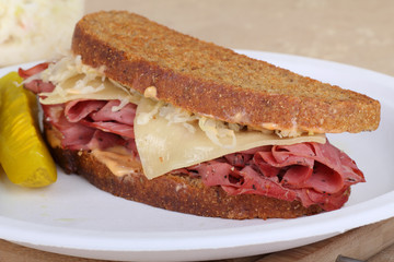 Reuben Sandwich Lunch