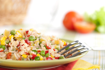 fried rice, chinese cuisine