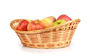 Apples in a basket