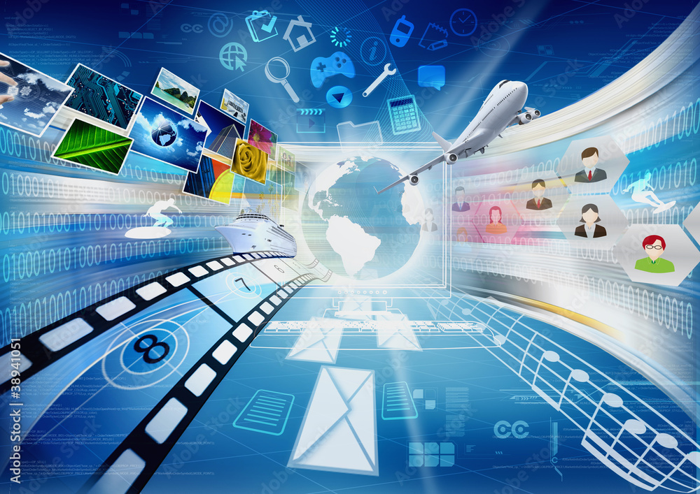 Poster computer for internet and multimedia sharing