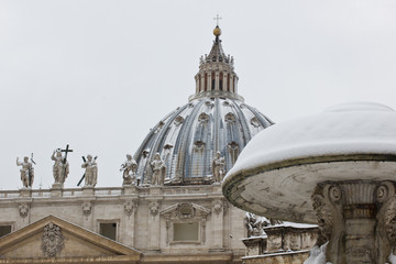 San Peter basilica in Vatican.