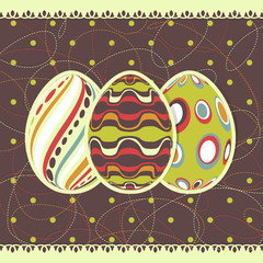 Biglietto Pasquale - Happy Easter Card