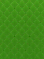 Fototapeta na wymiar Quilted green background