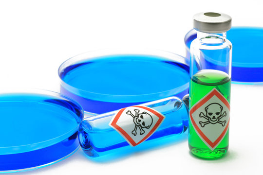 chemie giftflasche