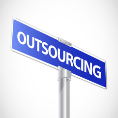 Outsourcing sign