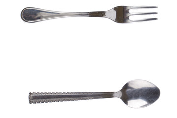 Fork and spoon