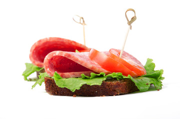sandwich with sausage