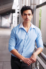 Fototapeta premium handsome young businessman