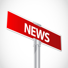 News sign