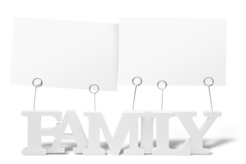 Family Blank Photo Frame