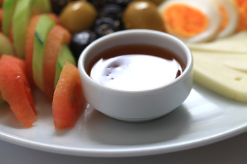 Breakfast background