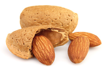 Dried almonds